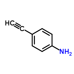 4-乙炔基苯胺结构式