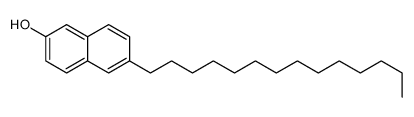 6-tetradecylnaphthalen-2-ol Structure