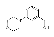 3-(4-吗啉基)苯甲醇结构式