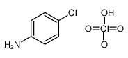 4-chloroaniline,perchloric acid Structure