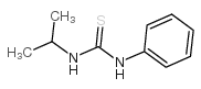 1-异丙基-3-苯基硫脲结构式