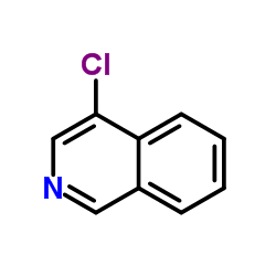 4-氯异喹啉结构式