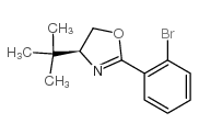 (S)-2-(2-Bromophenyl)-4-t-butyl-4,5-dihydrooxazole结构式