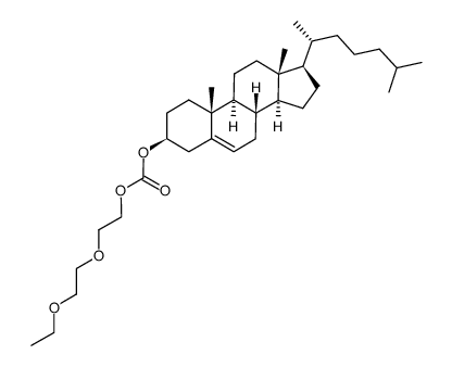 cholesteryl 2-(2-ethoxyethoxy)ethyl carbonate Structure