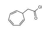 cycloheptatrienylacetyl chloride Structure
