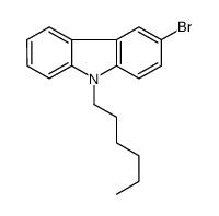 3-溴-9-己基-9H-咔唑图片