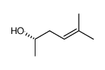 (S)-5-methyl-4-hexene-2-ol Structure