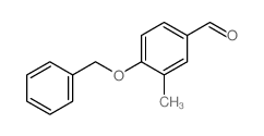 4-(Benzyloxy)-3-methylbenzaldehyde Structure