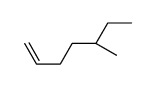[S,(+)]-5-Methyl-1-heptene Structure