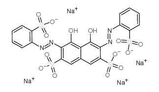 偶氮磺III钠盐结构式