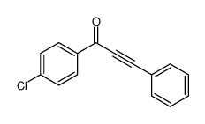1-(4-chlorophenyl)-3-phenylprop-2-yn-1-one结构式