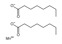 manganese(2+),octanoate Structure