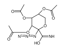 C-(2,3,4-TRI-O-ACETYL-1-AZIDO-1-DEOXY-BETA-D-ARABINOPYRANOSYL) FORMAMIDE picture