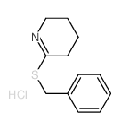 2-benzylsulfanyl-3,4,5,6-tetrahydropyridine结构式
