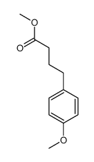 4-(4-甲氧基苯基)丁酸甲酯结构式