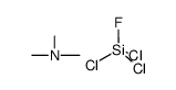 trimethyl-amine, compound with trichloro-fluoro-silane结构式