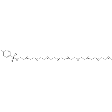 九乙二醇单对甲苯磺酸酯结构式