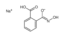 sodium,2-(hydroxycarbamoyl)benzoate Structure