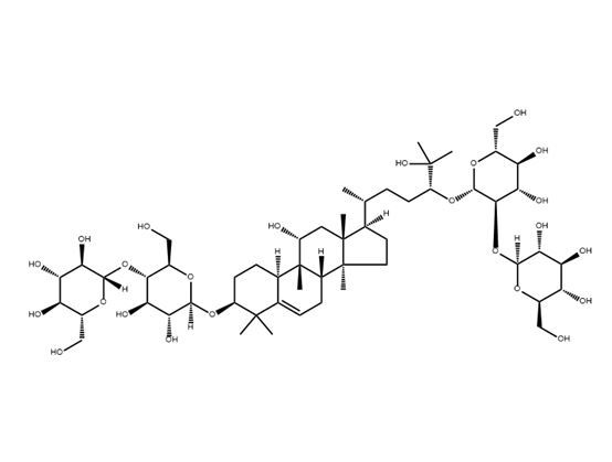 异罗汉果皂苷IVe结构式