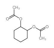 1,2-Cyclohexanediol,1,2-diacetate structure