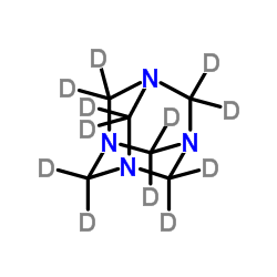 (2H12)-1,3,5,7-Tetraazatricyclo[3.3.1.13,7]decane Structure
