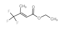 3-(三氟甲基)丁烯酸乙酯结构式