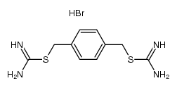 p-xylylenebisisothiouronium dibromide结构式