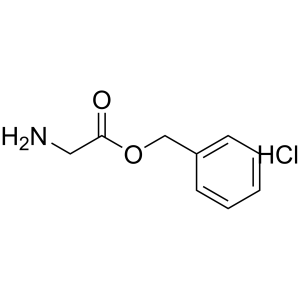 甘氨酸苄酯盐酸盐结构式