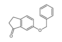 6-苄氧基-1-茚酮结构式
