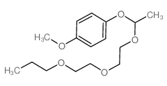 Benzene,1-methoxy-4-[1-[2-(2-propoxyethoxy)ethoxy]ethoxy]- structure