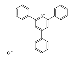 2,4,6-Triphenyl-thiopyrylium-chlorid结构式