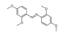 bis(2,4-dimethoxyphenyl)diazene Structure