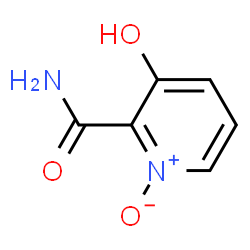 2-Pyridinecarboxamide,3-hydroxy-,1-oxide(9CI) Structure