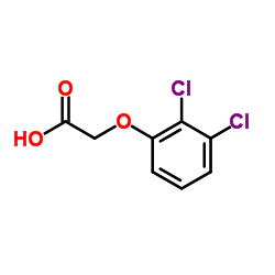 (Dichlorophenoxy)acetic acid structure