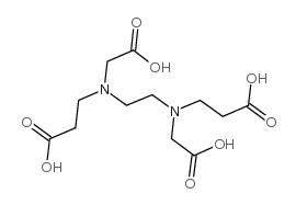 ethylenediamine-n,n'-diacetic-n,n'-dipropionic acid Structure