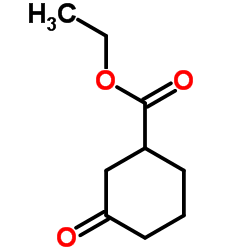 3-氧代环己烷甲酸乙酯结构式