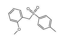 2-methoxybenzyl 4'-tolyl sulfone Structure