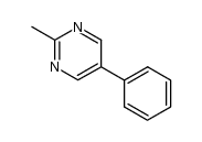 2-methyl-5-phenylpyrimidine Structure