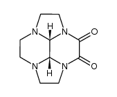 cis-octahydro-2a,4a,6a,8a-tetraazacyclopenta[fg]acenaphthylene-3,4-dione结构式