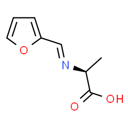 L-Alanine, N-(2-furanylmethylene)- (9CI)结构式