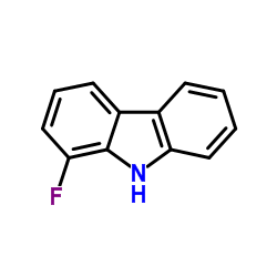 1-Fluoro-9H-carbazole Structure
