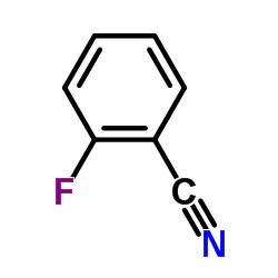 2-氟苯甲腈结构式