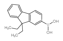 (9,9-diethylfluoren-2-yl)boronic acid Structure