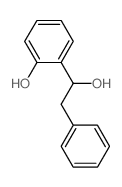 2-(1-羟基-2-苯基乙基)苯酚结构式