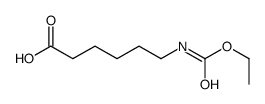 6-(ethoxycarbonylamino)hexanoic acid结构式