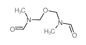 N-[(formyl-methyl-amino)methoxymethyl]-N-methyl-formamide结构式