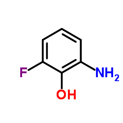 6-氟-2-氨基苯酚结构式