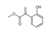 2-(2-hydroxyphenyl)acrylic acid methyl ester Structure