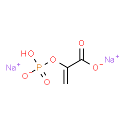 disodium 2-(phosphonatooxy)acrylate结构式