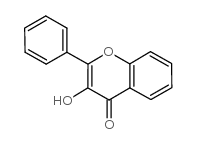3-Hydroxyflavone Structure